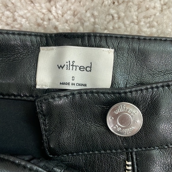 Aritzia Melina Leather Pants - Picture 2 of 3